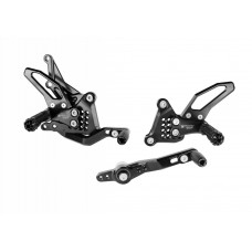Bonamici Racing Aluminium Rearsets for the Yamaha YZF MT-09 2021+